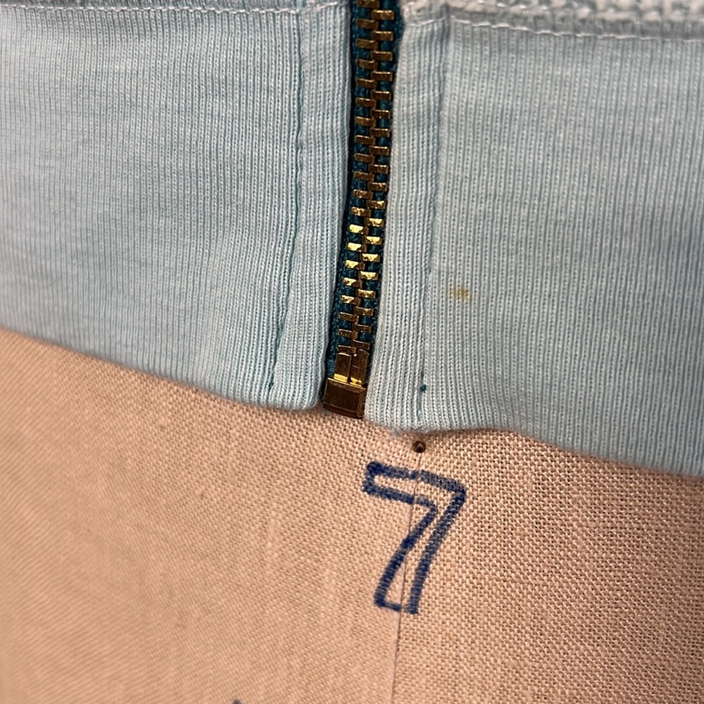 📌SOLD📌 GUC Vintage Y2K Juicy Couture Ombre Blue Velour Zip Up Hoodie  SZ-XL - Picture 16 of 16